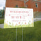 Homespun Charm Wedding Directional Sign Sweet (Pack of 1)-Wedding Signs-Oasis Blue-JadeMoghul Inc.