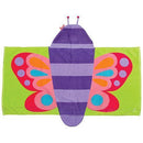 Hooded Towel For Kids - Butterfly (Pack of 1)-Personalized Gifts For Kids-JadeMoghul Inc.