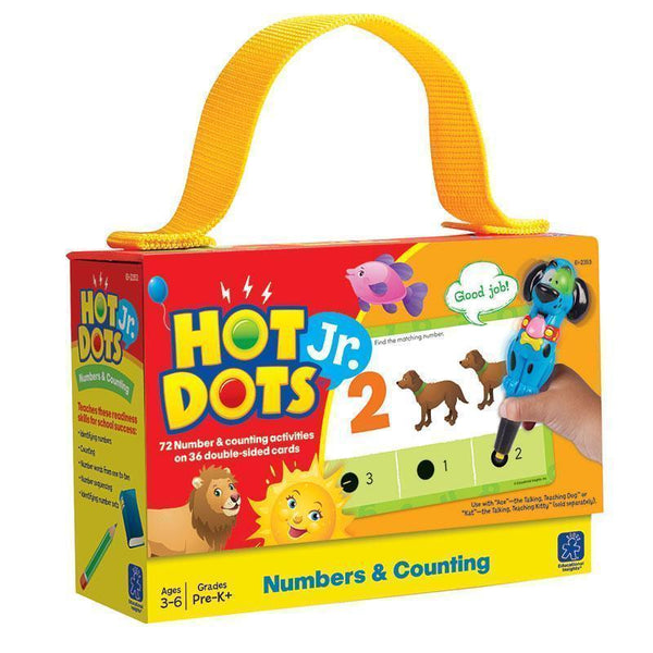 HOT DOTS JR CARDS NUMBERS COUNTING-Learning Materials-JadeMoghul Inc.