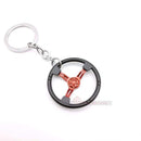 Hot RIM Car wheel Turbo keychain key ring with Brake discs Car Tire Wheel Keychain Auto Car Key Chain Keyring For BMW Audi AExp
