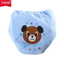 Hot! Training Pants 4 layer Baby Shorts Underwear Baby Waterproof Cotton Potty Training pants infant urinate pants 4 piece/lot-Asian Size 80 for girls-JadeMoghul Inc.