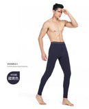 Hot Winter Men Long Johns Cotton Thermal Underwear Men Warm Long Johns Leggings Pants High Quality-Beige-L-JadeMoghul Inc.