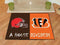 House Divided Mat Large Rugs NFL Bengals Browns House Divided Rug 33.75"x42.5" FANMATS