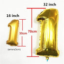 Huge Foil Number Balloons