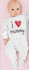 "I Heart Mommy/Daddy" Baby Romper-as picture-12M-JadeMoghul Inc.