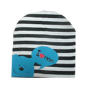 I LOVE MOM/DAD Cartoon Bear Knitted Cotton Beanie Cap Cute Baby Hat Warm Spring Autumn Hats Caps for 0.5-3years old children-mom stripe-JadeMoghul Inc.