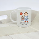 I Love My Dad Personalized Mugs Kid's Artwork Unbreakable Mug