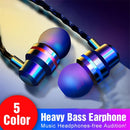 In-Ear Wired Earphone 3.5mm Earbuds Earphones Music Sport Gaming Headset With mic For IPhone Xiaomi Samsung Huawei Stereo JadeMoghul Inc.