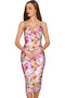 In Love Olivia Pink Bodycon Party Floral Dress - Women-In Love-XS-Pink/Purple-JadeMoghul Inc.