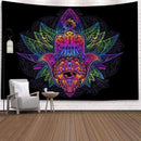 India Mandala Tapestry Wall Hanging Sun Moon Tarot Wall Tapestry Wall Carpet Psychedelic Tapiz Witchcraft Wall Cloth Tapestries AExp