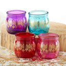 Indian Jewel Henna Tea Light Holder - Assorted (Set of 4)-Boy Wedding / Ring bearer-JadeMoghul Inc.
