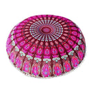 Indian Mandala Pillows Round Bohemian Home Cushion Pillowsham Cushion Pillowsham Throw Pillows Home Decor pillow-A-China-JadeMoghul Inc.