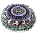 Indian Mandala Pillows Round Bohemian Home Cushion Pillowsham Cushion Pillowsham Throw Pillows Home Decor pillow-E-China-JadeMoghul Inc.