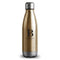 Insulated Water Bottle - Gold Cola Bottle - Modern Serif Initial Printing (Pack of 1)-Personalized Gifts for Women-JadeMoghul Inc.