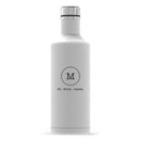 Insulated Water Bottle - Sleek White - Typewriter Monogram Printing (Pack of 1)-Personalized Gifts for Women-JadeMoghul Inc.