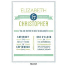 Invitations & Stationery Essentials Smart Type Invitation (Pack of 1) JM Weddings