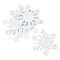 Iridescent Snowflakes (Pack of 10)-Wedding Table Decorations-JadeMoghul Inc.