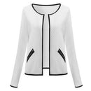 Jackets For Women Long Sleeve Slim Cardigan AExp
