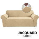 Jacquard Stretch Sofa Cover for Living Room Elastic Sofa Slipcover Sectional Couch Cover Furniture Protector 1/2/3/4 Seater AExp