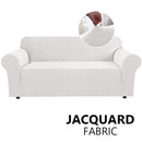 Jacquard Stretch Sofa Cover for Living Room Elastic Sofa Slipcover Sectional Couch Cover Furniture Protector 1/2/3/4 Seater AExp