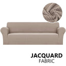 Jacquard Stretch Sofa Cover for Living Room Elastic Sofa Slipcover Sectional Couch Cover Furniture Protector 1/2/3/4 Seater AExp