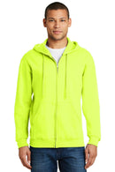 JERZEES - NuBlendFull-Zip Hooded Sweatshirt. 993M-Sweatshirts/Fleece-Safety Green-3XL-JadeMoghul Inc.