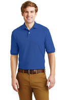 JERZEES - SpotShield 5.6-Ounce Jersey Knit Sport Shirt. 437M-Polos/knits-Royal-4XL-JadeMoghul Inc.