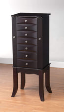 Teresa Jewelry Armoire, Java (Brown)