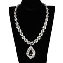 Jewelry Sets Body Jewelry 3W933 Rhodium Brass Jewelry Sets with AAA Grade CZ Alamode Fashion Jewelry Outlet