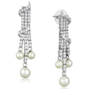 Jewelry Sets Body Jewelry 3W939 Rhodium Brass Jewelry Sets with AAA Grade CZ Alamode Fashion Jewelry Outlet