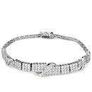 Jewelry Sets Body Jewelry 3W939 Rhodium Brass Jewelry Sets with AAA Grade CZ Alamode Fashion Jewelry Outlet