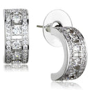 Jewelry Sets Body Jewelry 3W944 Rhodium Brass Jewelry Sets with AAA Grade CZ Alamode Fashion Jewelry Outlet