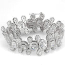 Jewelry Sets Costume Jewelry 3W931 Rhodium Brass Jewelry Sets with AAA Grade CZ Alamode Fashion Jewelry Outlet