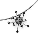 Jewelry LO4726 Ruthenium White Metal Jewelry Sets with Top Grade Crystal