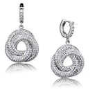 Vintage Jewelry 3W1318 Rhodium Brass Jewelry Sets with AAA Grade CZ