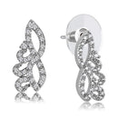 Vintage Jewelry 3W1414 Rhodium Brass Jewelry Sets with AAA Grade CZ
