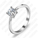JEXXI High Quality 3 Styles AAA Cubic Zirconia 925 Sterling Silver Jewelry Classic Engagement Ring for Women Free Shipping-6-round cz-JadeMoghul Inc.
