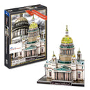 Jigsaw Puzzles Saint Isaacs Cathedral 3D Puzzle, 105 Pieces AZ Toys
