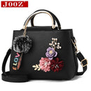 JOOZ 2018 color flowers shell Women's tote Leather Clutch Bag small Ladies Handbags Brand Women Messenger Bags Sac A Main Femme-Gray-JadeMoghul Inc.