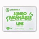JUMBO STAMP PAD LIME GREEN WASHABLE-Supplies-JadeMoghul Inc.