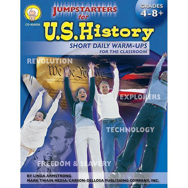 JUMPSTARTERS FOR US HISTORY GR 4-8-Learning Materials-JadeMoghul Inc.