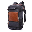 KAKA Brand Stylish Travel Large Capacity Backpack Male Luggage Shoulder Bag Computer Backpacking Men Functional Versatile Bags-Black-China-JadeMoghul Inc.