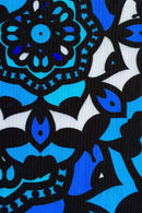 Kaleidoscope Lucy Cute Blue Geometric Print Leggings - Girls-Kaleidoscope-18M/2-Black/Blue/White-JadeMoghul Inc.