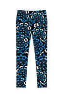 Kaleidoscope Lucy Printed Performance Leggings - Women-Kaleidoscope-XS-Black/Blue/White-JadeMoghul Inc.