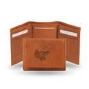 Front Pocket Wallet Kansas Embossed Leather Trifold