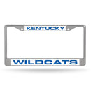 Mustang License Plate Frame Kentucky Laser Chrome Frame