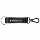 Key Chains Seattle Seahawks Black Strap Key Chain SSK-Sports