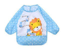Kids Full Sleeves Waterproof Feeding/ Painting Apron-Blue-JadeMoghul Inc.
