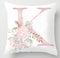 Kids Room Decoration Letter Pillow English Alphabet Children Plush Fabric Almofada Coussin Cushion For Birthday Party Supplies-A11-45x45cm Just Cover-JadeMoghul Inc.