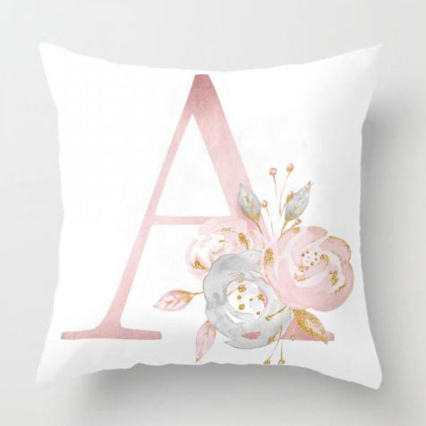 Kids Room Decoration Letter Pillow English Alphabet Children Plush Fabric Almofada Coussin Cushion For Birthday Party Supplies-A3-45x45cm Just Cover-JadeMoghul Inc.